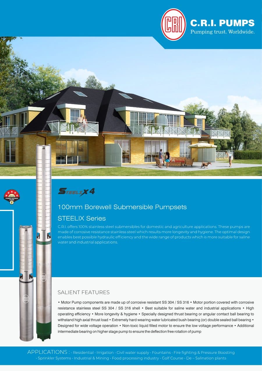 Cover of the CRI 150mm Steelix 6 SS performance catalogue
