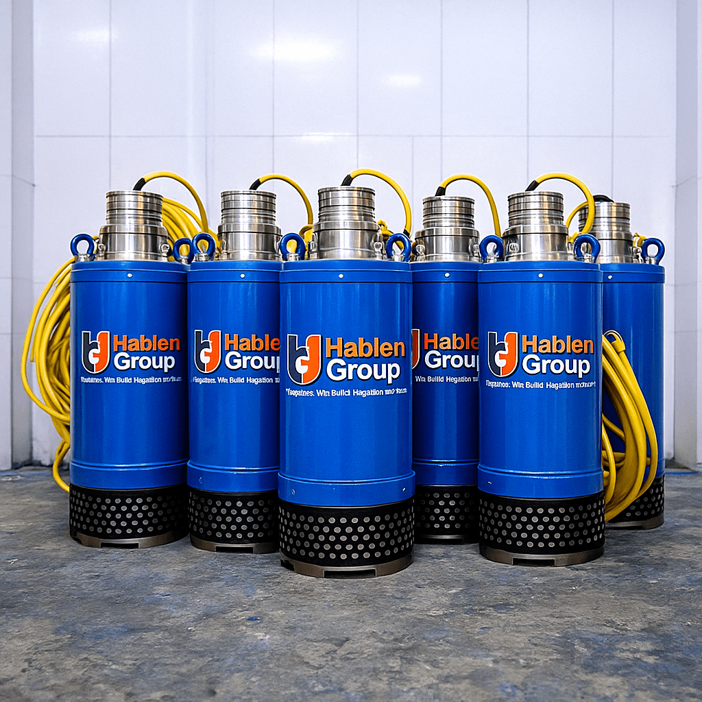 Submersible Electrical Dewatering Pumps 16 HP 3Phase 350 Volts